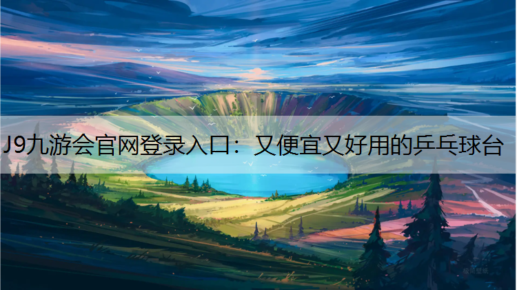 J9九游会官网登录入口：又便宜又好用的乒乓球台